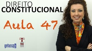 Aula 47  Direito Constitucional  Poder Legislativo  Parte 3 [upl. by Ijat]