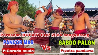 PANCOR MAS VS SABDO PALON  Peresean BUPATI CUP desa sengkerang lombok tengah [upl. by Tlok731]