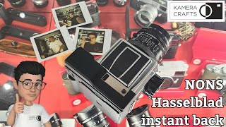 NONS Hasselblad instant back [upl. by Arahat]