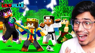 CIVIL WAR FOR LILYVILLE 😡 Day 38  Minecraft Live [upl. by Oelc11]