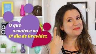 O QUE ACONTECE NO PRIMEIRO DIA DE GRAVIDEZ  Monica Romeiro [upl. by Kial702]