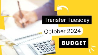 Transfer Tuesday Oct 3 [upl. by Ytima]