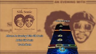 Skate  Silk Sonic  Pro Drums Custom Chart Preview [upl. by Ynnal33]