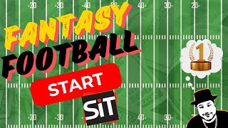 Late Night TIPS Start Sit Fantasy Football Questions [upl. by Layod]