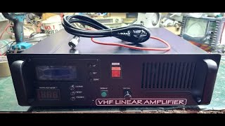 1kw vhf linear amplifier kirim ke Balikpapan [upl. by Lleznov]