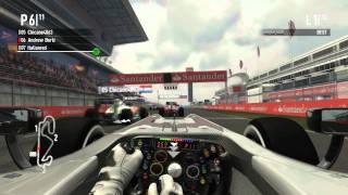 F1 2011 How Not To Take The First Corner [upl. by Kronick]