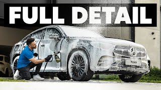 How I Detail A New Car  Mercedes GLC Full Detail [upl. by Laenaj]