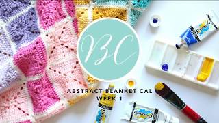 CROCHET ALONG Abstract Blanket week 4  Bella Coco [upl. by Sivar]