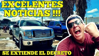 ✅️EXCELENTES NOTICIAS🚨🚨🚨SE extiende el DECRETO TRUCKS FOR sale used cars [upl. by Enelyar]