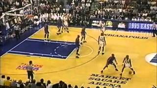 Reggie Miller Leading the Pacers over Shaq and the Magic 1995 ECF Game 6 36 points [upl. by Vaas]