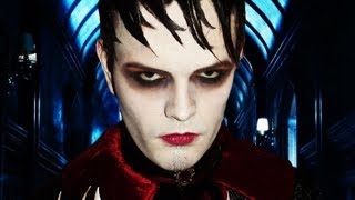 Dark Shadows  Barnabas Collins  Makeup Tutorial [upl. by Irrac]