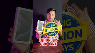 Iphone 15 pro max bbd  Shocking price ⚡️bigbilliondays iphone15promax iphone [upl. by Ayotaj]