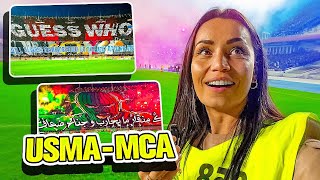 JASSISTE À LA MEILLEURE AMBIANCE DE STADE DE MA VIE POUR USMA MCA À ALGER  Derby de dingue [upl. by Leciram111]