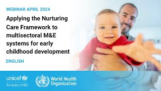 Applying the Nurturing Care Framework to multisectoral MampE systems for ECD [upl. by Anuaik]