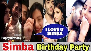 Splitsvilla 11  Simba Nagpal Birthday Party with his Gf Monal  Mtv Splitsvilla 11 latest update [upl. by Stew]