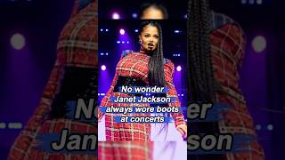 Its no wonder Janet Jackson always wears boots at concerts and she hides three secrets about her [upl. by Fleeta]