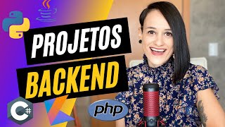 5 Projetos BACKEND para INICIANTES  Guia programador  APRENDA a programar [upl. by Berl]