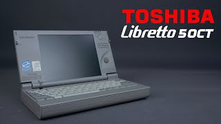 Toshiba Libretto 50CT  Review and HDD swap [upl. by Genna]