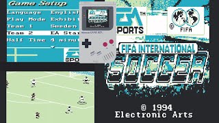 FIFA Soccer Game Boy  CampM Plays [upl. by Russia]