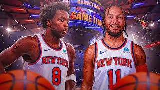 JALEN BRUNSON PLAYING WITH OG ANUNOBY WILL BRING NEW YORK KNICKS TO A CHIP [upl. by Gala826]