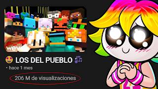 Las canciones MAS VISTAS de los YOUTUBERS 🤩🎶 [upl. by Rafter693]