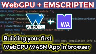 NVL 43B SDL2 and WebGPU in Emscripten A Beginners Guide Part 2 [upl. by Cindra]