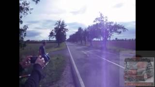 Vento VR6 Turbo vs Motorcycle [upl. by Puklich]