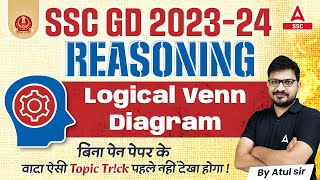 SSC GD 202324  SSC GD Reasoning By Atul Awasthi  Logical Venn Diagram [upl. by Nad117]