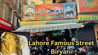 Zain Apna Mobile kiyu Sale Kar raha hn  Lahore Famous Biryani Waqas biryani  Street Food vlogs [upl. by Eelannej]