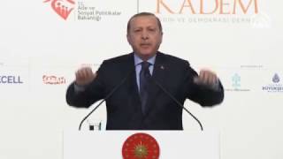 Cumhurbaşkanı Erdoğan Daha ileri giderseniz sınır kapısı açılır [upl. by Hokanson]