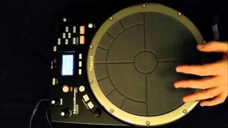 Roland HandSonic HPD20 used as a full drum kit [upl. by Haleemak699]