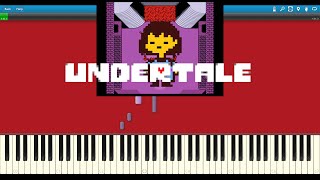 Undertale  Ruins Synthesia [upl. by Nalani688]