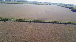 Potensic drone checks out Kinburn Ontario farmland [upl. by Nhguaval]