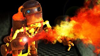 OK WHO GAVE FNAF ENDO A FLAMETHROWER [upl. by Tunk]