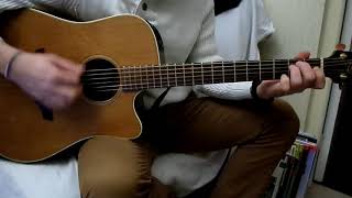 Aha  Hunting high and low tuto guitare YouTube En Français [upl. by Euell]