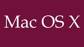 How to Pronounce Mac OS X Correctly in German [upl. by Nauqit]