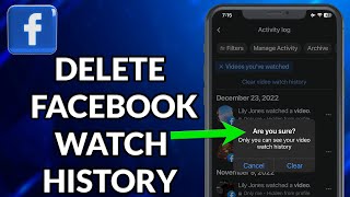 How To Clear Watch History On Facebook On iPhone [upl. by Elrebmik]