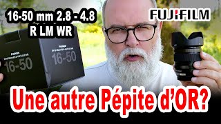 Essai Objectif Fujifilm XF 1650mm 28  48 R LM WR  EN FRANÇAIS [upl. by Eniluqcaj]