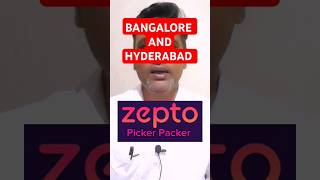 Zepto Picker Packer Job  Zepto Packing Jobs In Bangalore 😯 picker packing shorts [upl. by Kironde833]