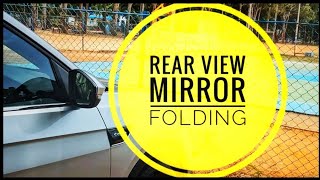 Rear view mirror closing rearviewmirror carmirror [upl. by Desmund]