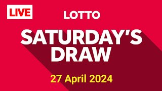 The National Lottery Lotto draw Result from Saturday 27 April 2024  Lottoresultslive [upl. by Jarlath]