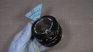 Disassemble and assemble the focus assembly In Canon FD 50mm 118 New Version [upl. by Alaecim73]