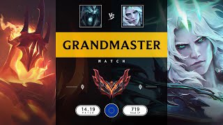 Grandmaster Match Super Karthus vs Super Viego  EUW server Patch 1419 [upl. by Buchheim]