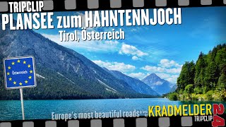 Plansee to Hahntennjoch ✫ Europes most beautiful roads by motorcycle▲ Tripclip 14 [upl. by Koffman]