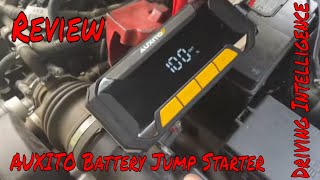 Automotive Battery Jump Starter  Battery Booster Review AUXITO J503 [upl. by Ainosal]