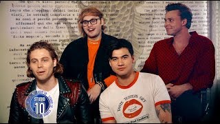 5 Seconds Of Summer Talk Music Tour Fans amp Love  Studio 10 [upl. by Heilman]