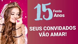 ENTRETENIMENTO PARA FESTA DE 15 ANOS [upl. by Nairb]