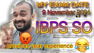 🎯❤️🔥🔥🔥😡😡MY IBPS SOIT OFFICEREXAM 2024 PREPARATION 🔥🎯IBPS SO 9TH NOVEMBER 730 AMIBPS SO [upl. by Herbst]