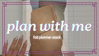 PLANNER UPDATE for FALL 2024  Plan with me [upl. by Zebaj964]