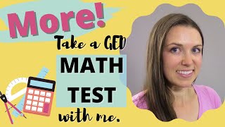 FREE GED amp HiSET Math Practice Test 2021 [upl. by Wanyen]